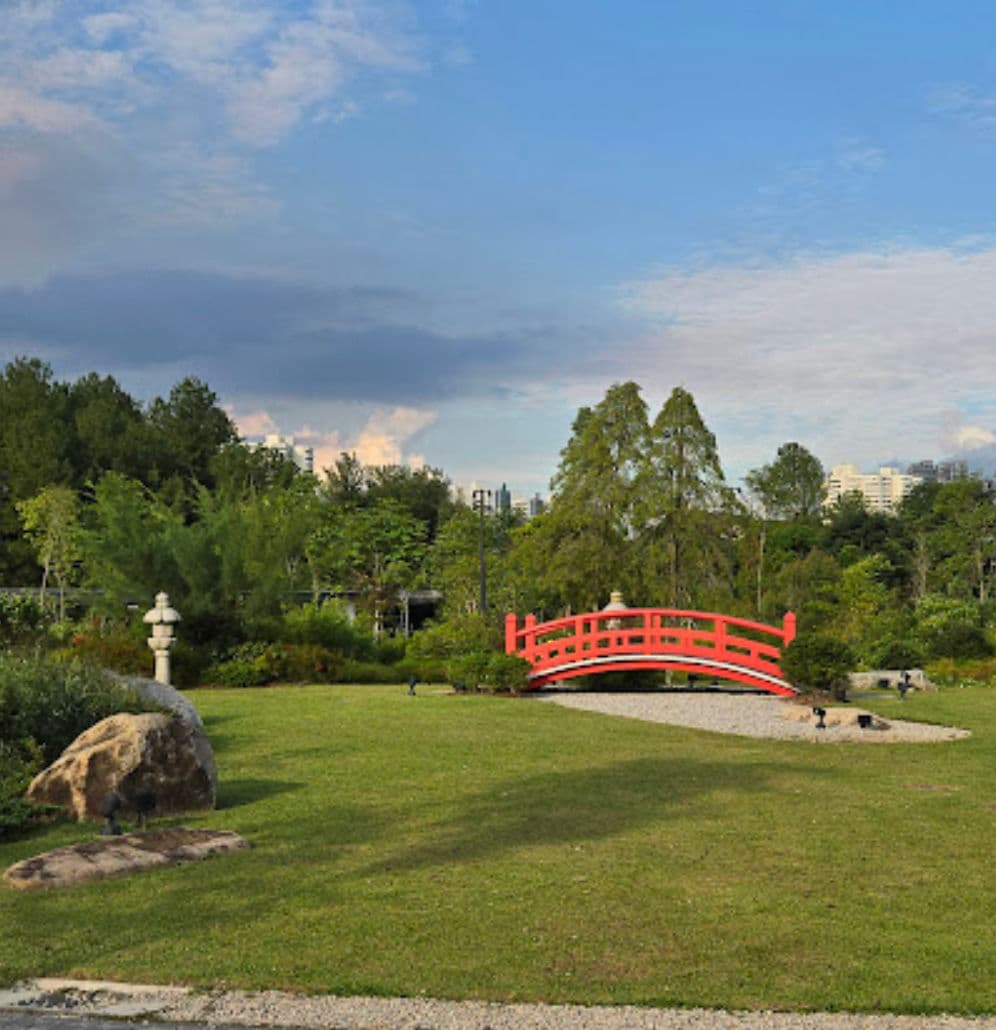 Garden wedding venue at Jurong Lake Gardens